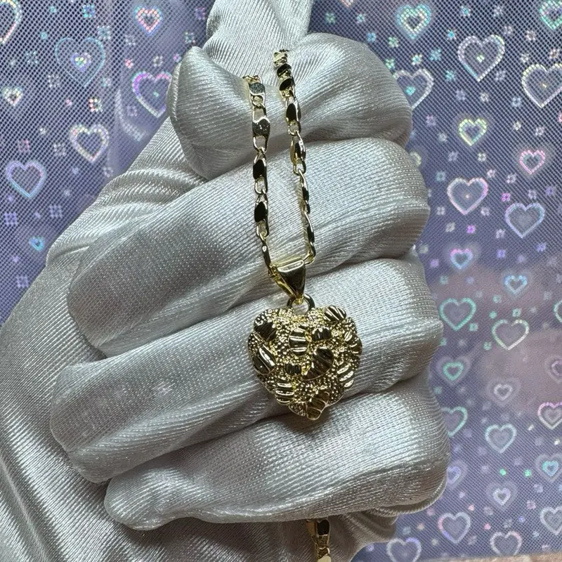 Heart Nugget Necklace