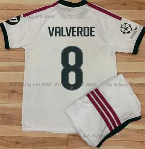 White Soccer Jersey Set – Breathable Football Uniform for Men Women Youth, Quick Dry Athletic Sportswear