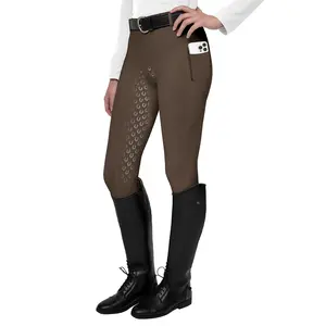 Women's Full Seat Riding Tights Active Silicon Grip Horse Riding Tights Equestrian Breeches
