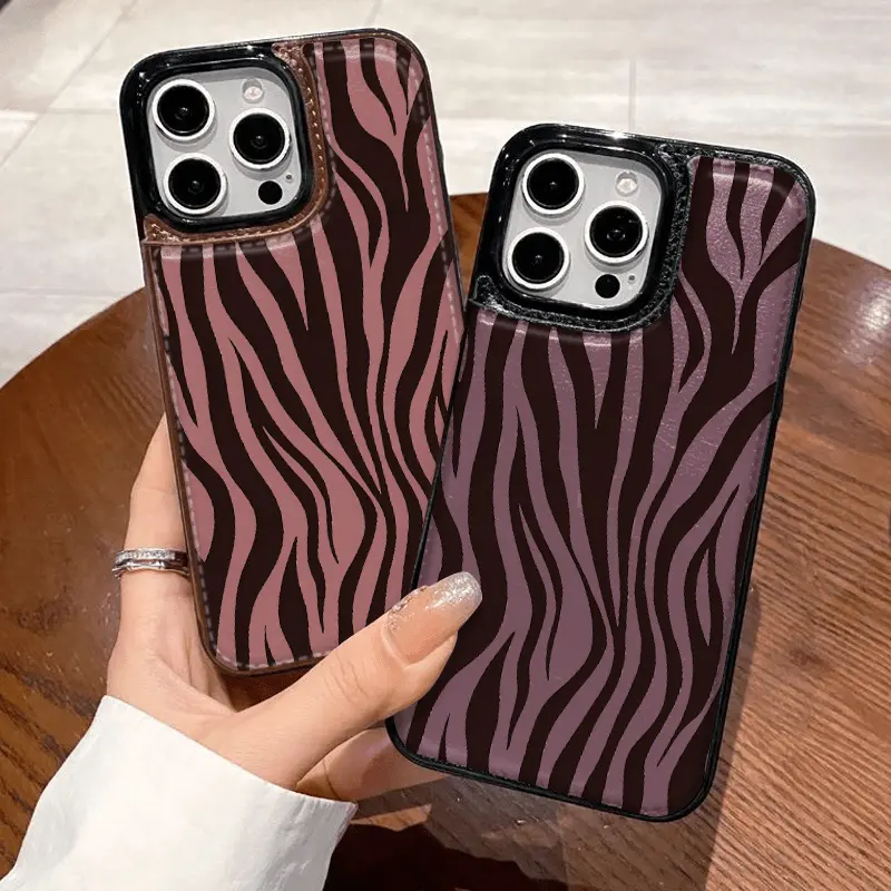 Vertical stripe pattern, made of durable TPU, including card slots, and providing various functional functions, suitable for bank and transportation cards, suitable for iPhone 17 16 15 14 13 12, Samsung and other series models