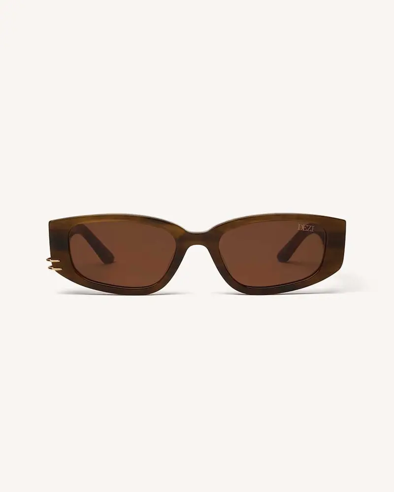 DEZI DRIPPY - Rectangle Frame Sunglasses - TikTok Shop
