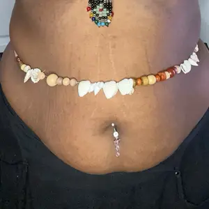 Seashell single Waistbead