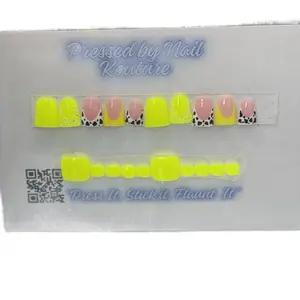 Summer Time press on nails/toe nails