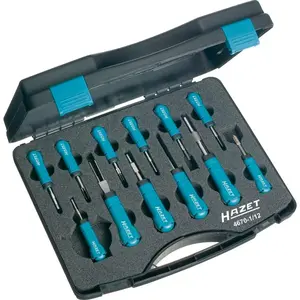 Hazet 4670-1/12 Cable Release Tool Assortment, 12 Pieces