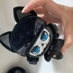 NEW Game Call Duty Ghost Cosplay Anime Plush 10CM Cute Stuffed Body Plushie Cartoon Pendant Birthday Gifts