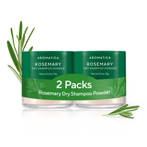 AROMATICA Rosemary Dry Shampoo Powder 10G 2-Pack