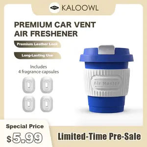 Coffee Cup Design Car Vent Clip, Creative Mini Cup-Shaped Decoration For Air Vent, Unique Car Interior Ornament, Stylish Dashboard Accessory Gift Idea For Drivers