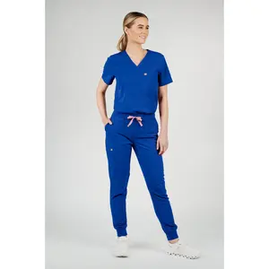 Ivy Jogger Women's Galaxy Blue Scrub Pants