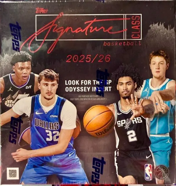 2025/26 Topps Signature Class Basketball Mega Box