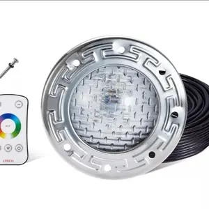 HQUA PN02DC 12V AC LED RGBW Color Change Inground Pool/Spa Light 6 Inch 15W 125 with Color Range Capabilities