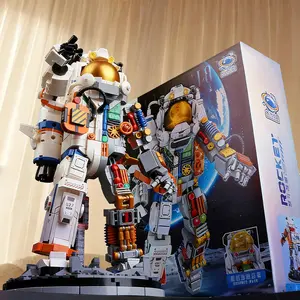1339pcs Armstrong Space Astronaut Building Block Set, Sten Educational Toy Combination, Classic Style, Giant Collection Level Model