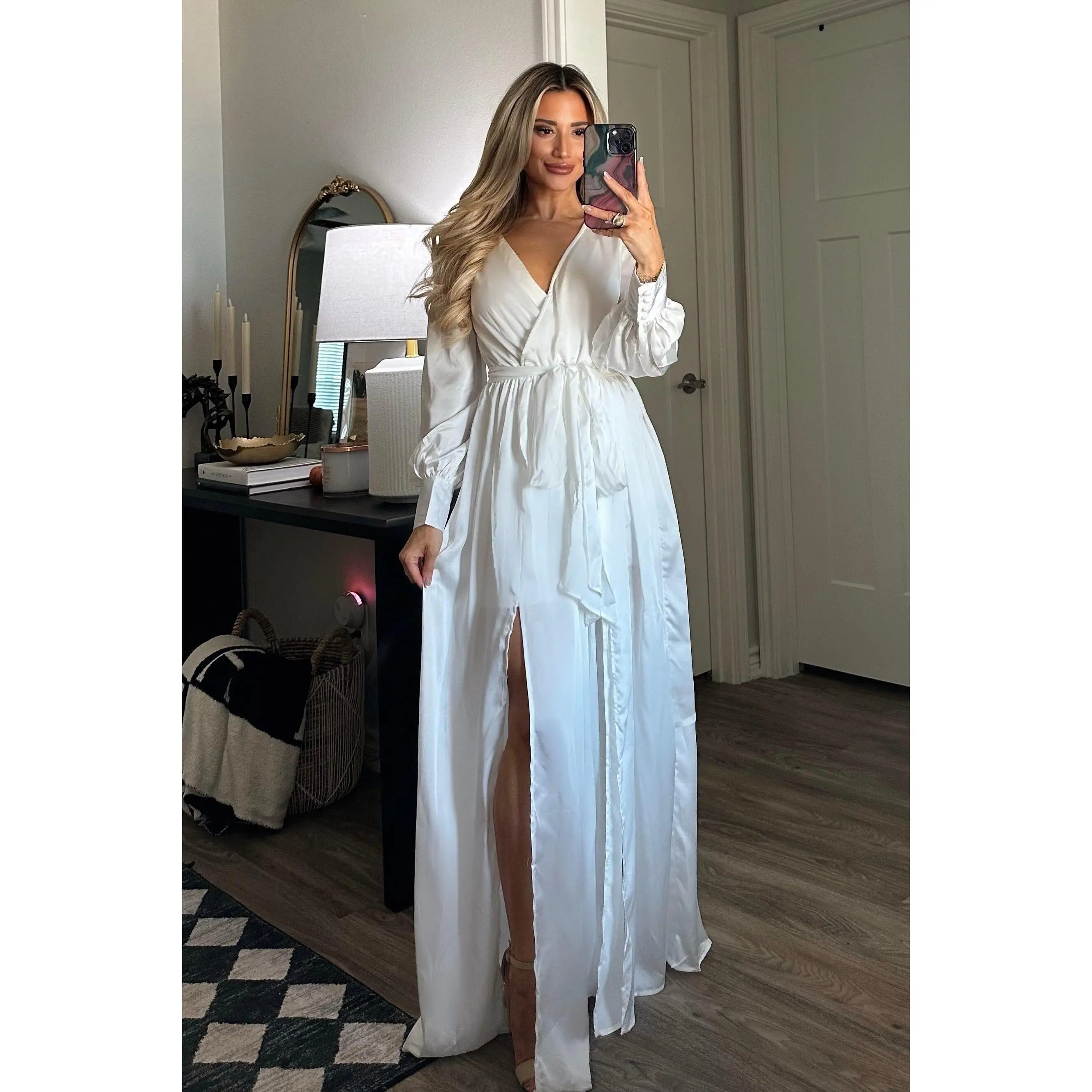 dress women jeans Laura Denim Maxi Dress