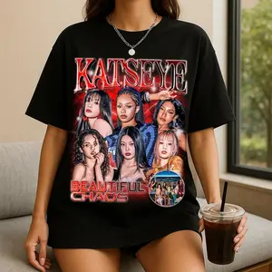 Retro Katseye Beautiful Chaos T-shirt, Beautiful Chaos Album Shirt