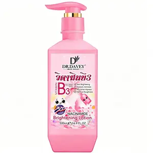 500ml DR.DAVEY Vitamin B3 Niacinamide brightening Body Lotion, Moisturizer Large capacity year-round moisturizing Body Care moisturizes and beautifies skin, leaves fragrance, freshness, moisture, and is not greasy