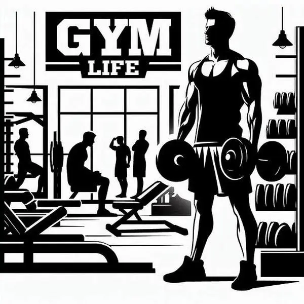 Motivational Gym Life Decal Stickers for Workouts and Exercise