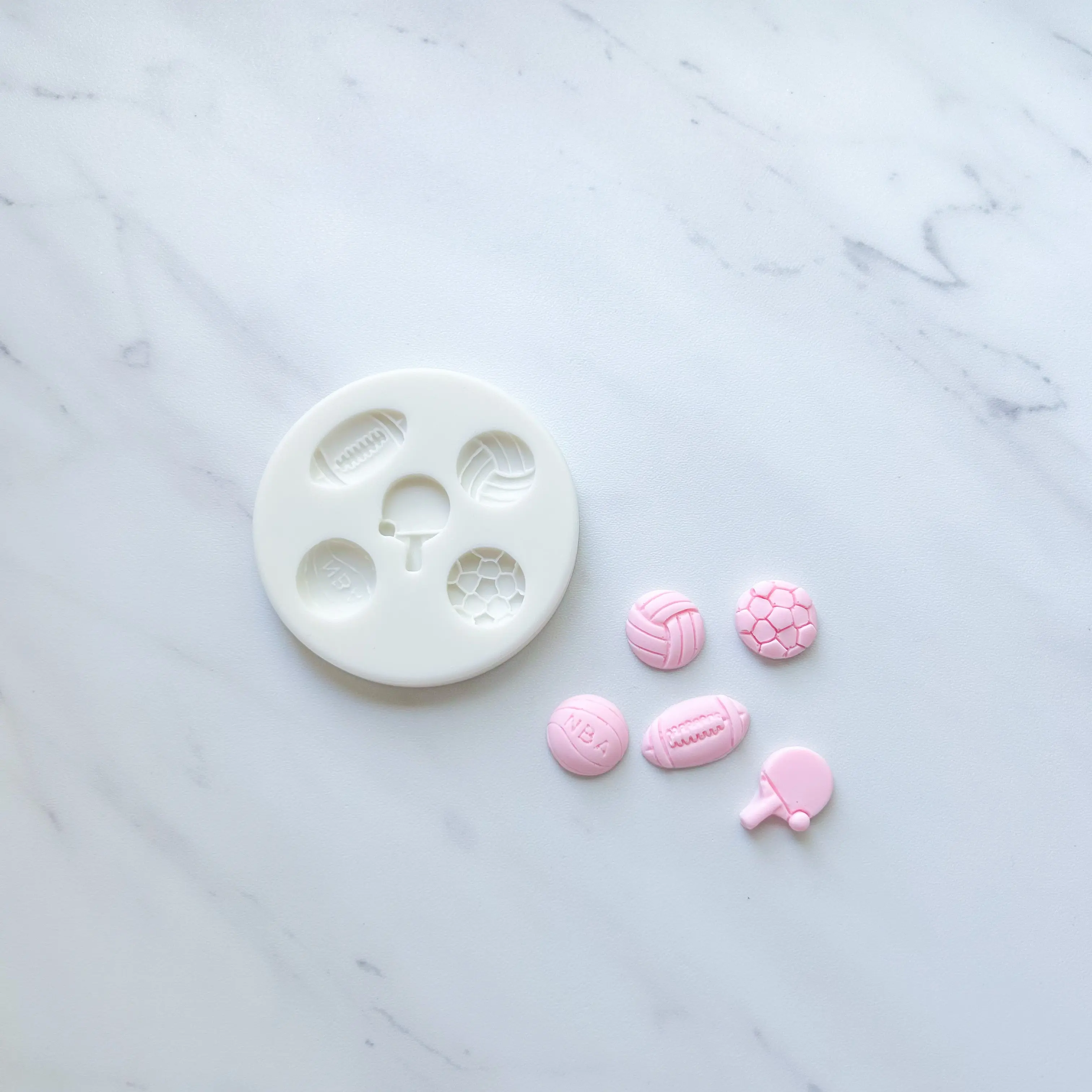 VOLLEYBALL,RACKETBALL, FOOTBALL,SOCCER AND BASKETBALL MOLD