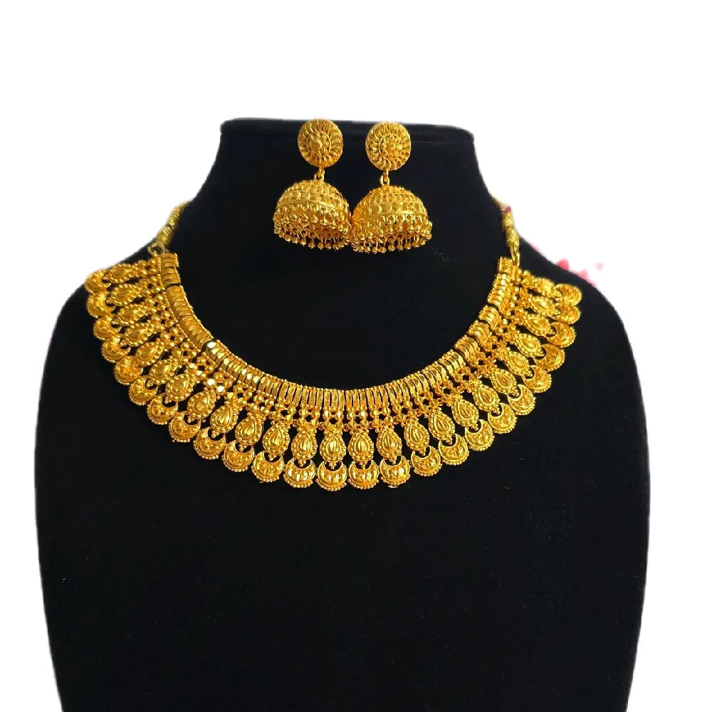 Nepali Indian Desi Necklace Jhumki Set