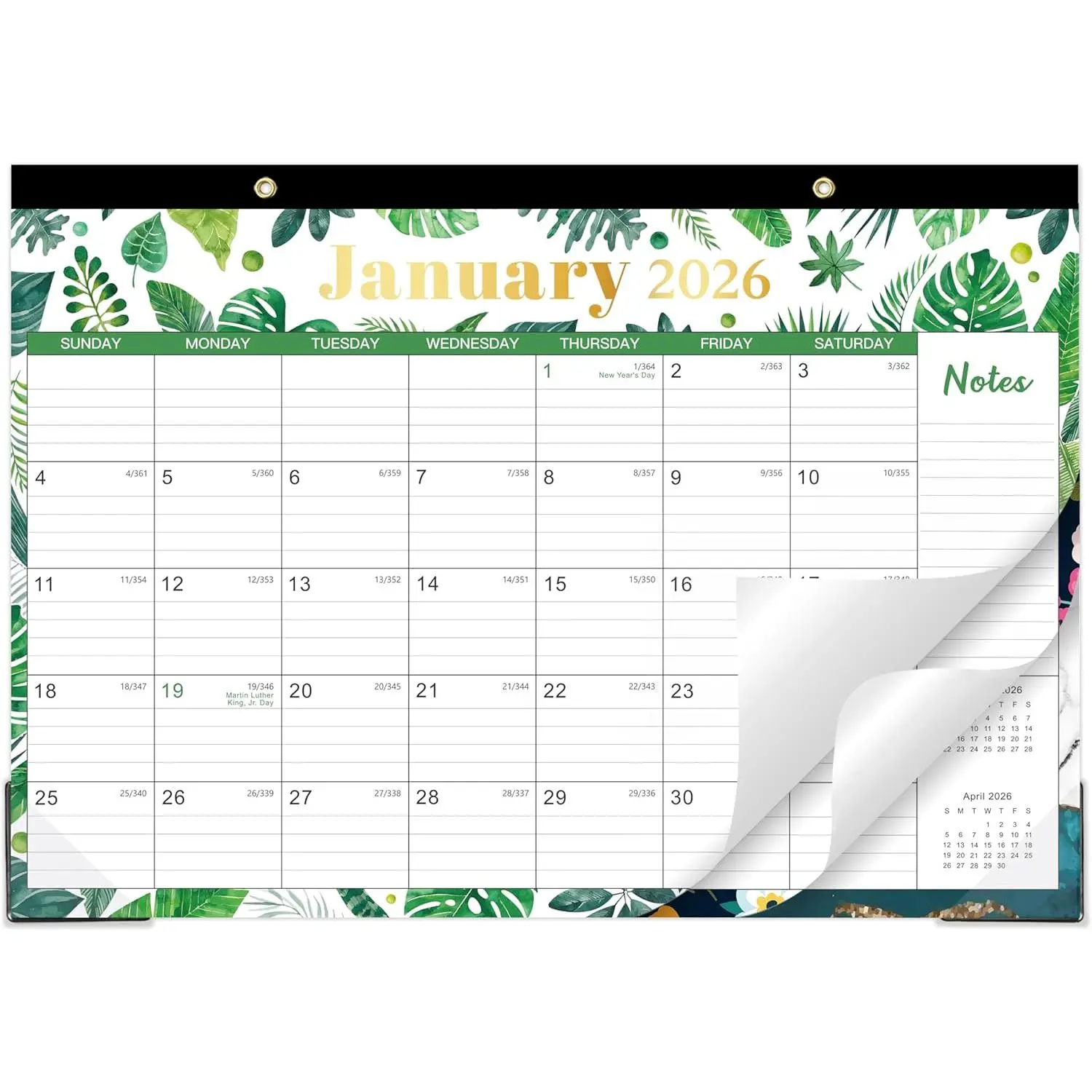 2026  Calendar for Refrigerator - 2026 /Desk Calendar from January 2026 to December 2026, 2026  Calendars, Large Desk Calendar with Corner Protectors, 19"11"