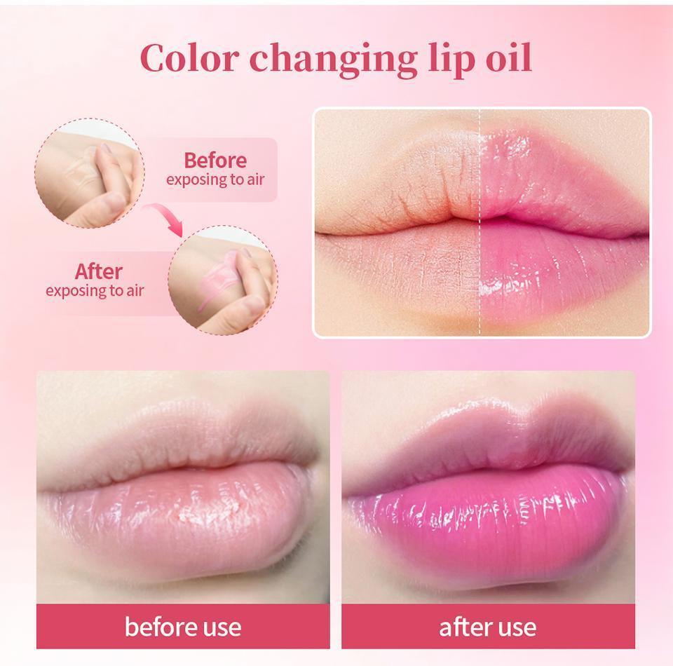 Pink Lip Serum Moisturizing Fresh Effective Reduce Pigmentation Exfoliating Plumper Sexy Care Cosmetics