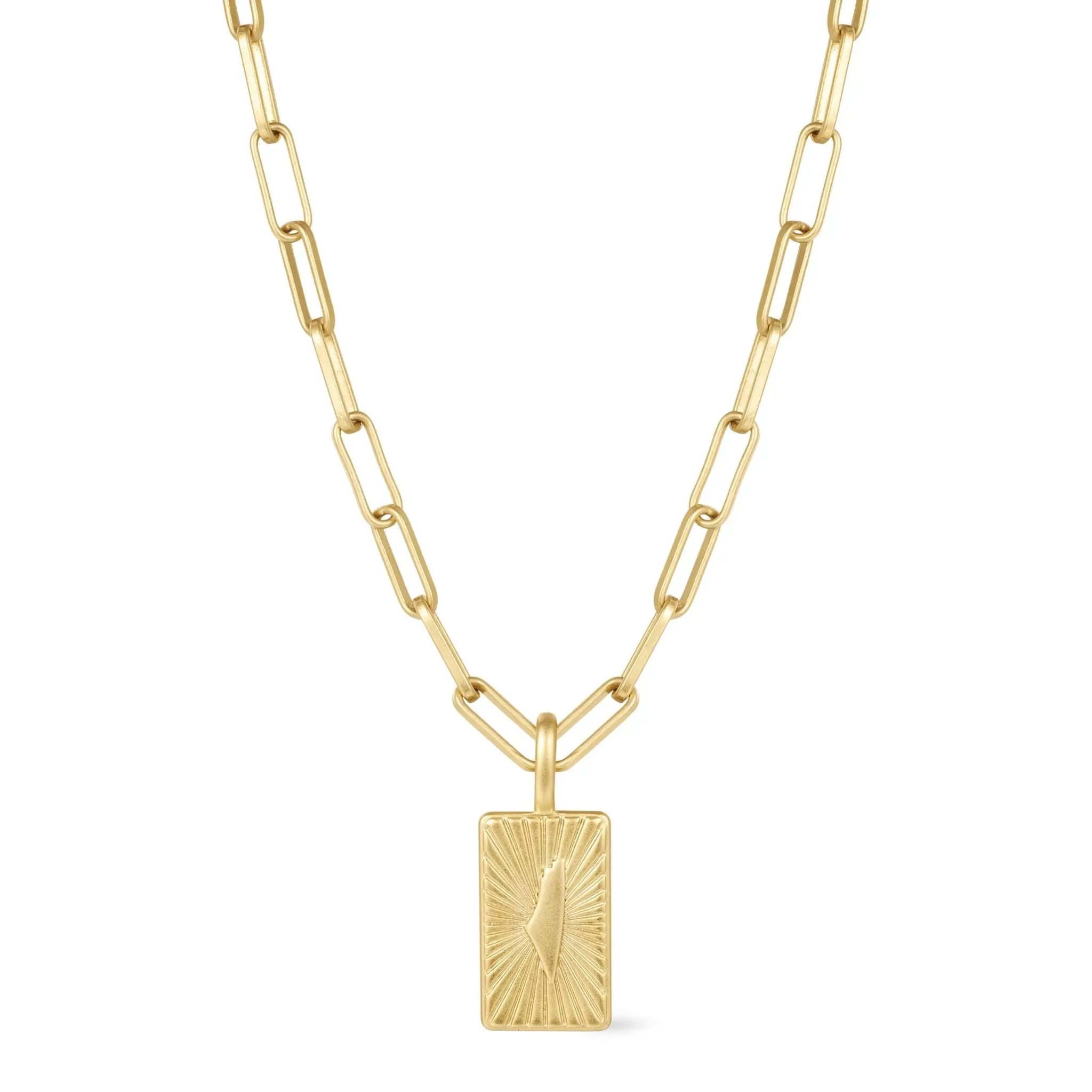 Ray of Palestine Necklace Gold