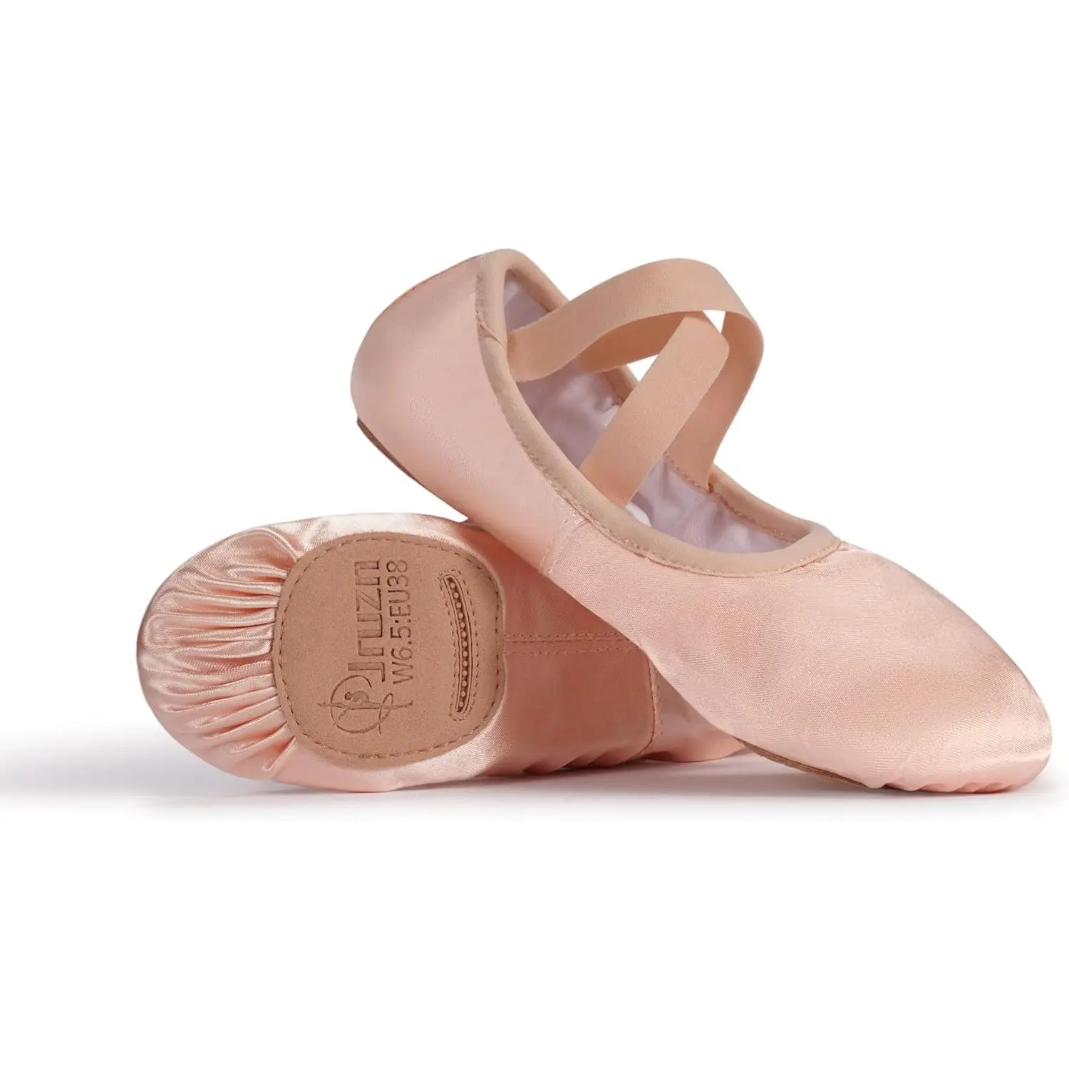 Ballet Shoes for Girls, Toddler Dance Slippers, Premium Satin Ballerina Yoga Flats for Toddler/Little Kid/Big Kid/Women/Boys