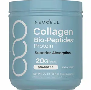 NeoCell Collagen Peptides Powder 20oz - Grassfed Protein Supplement GH- Advanced with 18 Essential Amino Acids