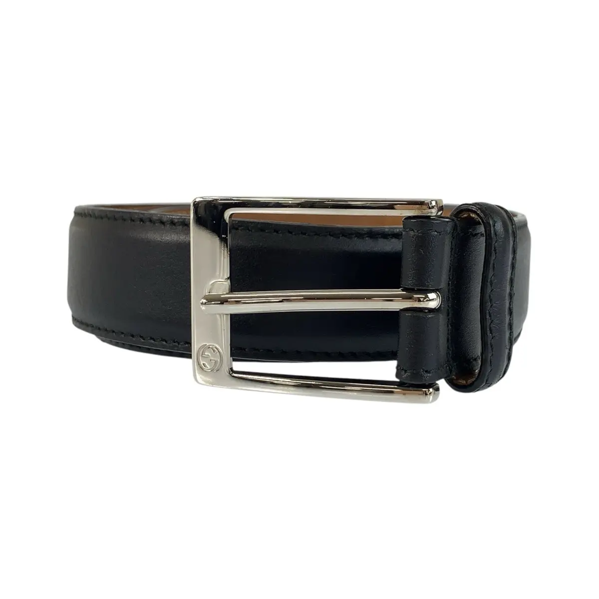 Pre-owned GUCCI Calfskin Small Leather Goods GUCCILEATHERBELT