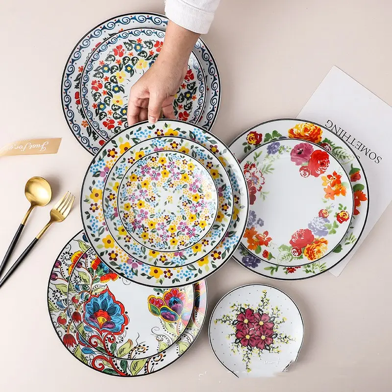 Nordic Creative Ceramics Dim Sum Plate