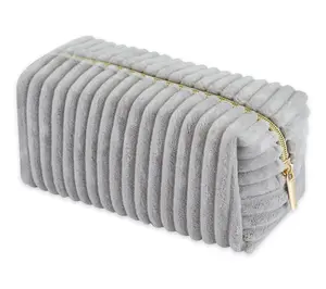 Hadley Wren Corduroy Zip Pouch