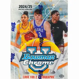 2024/25 Bowman University Chrome Basketball Hobby Trading Cards
