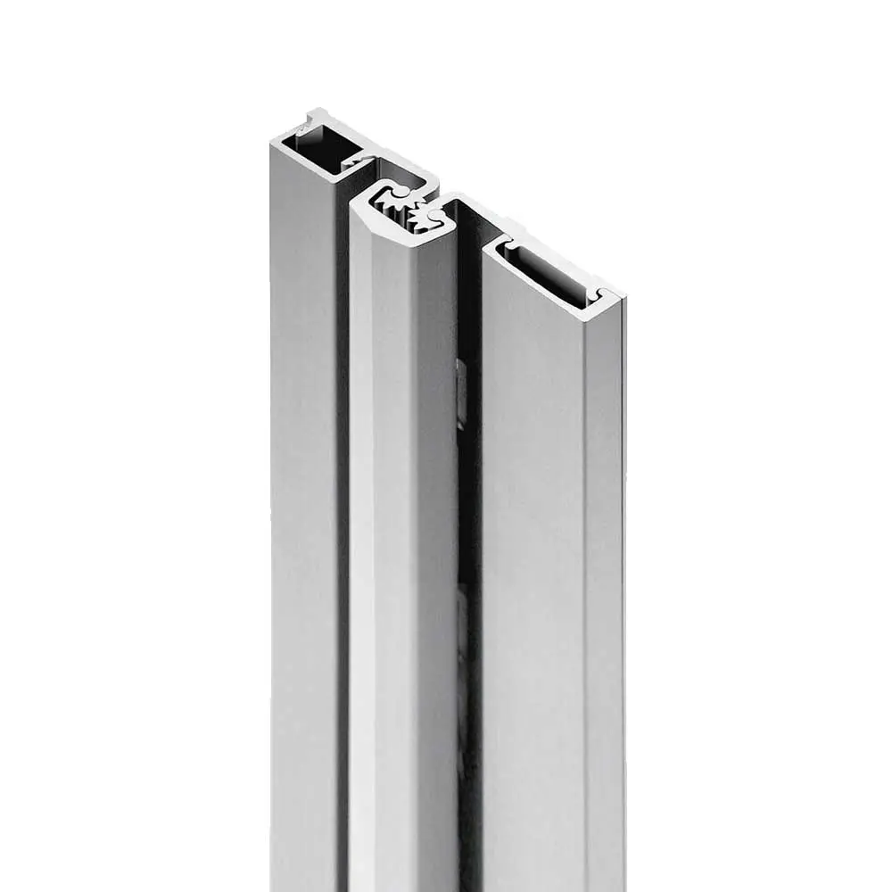 83" Narrow Frame SL57 Series Standard Duty Geared Full Surface Aluminum Alloy Door Hinges, Grade 1 Certified, Barrel Nuts Included, Lifelong Lubrication