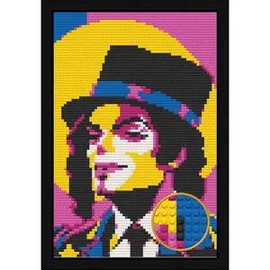 MICHAEL JACKSON MOSAIC PORTRAIT 20X30