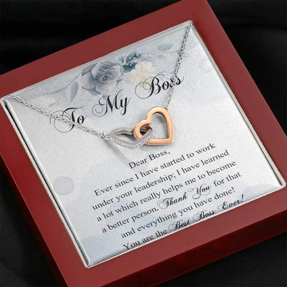 Gift for Boss Female, Best Boss Gift, Necklace for Boss, Valentine's Gift for Female Boss, Boss Leave Gift, Boss Gift, Mentor Teacher Gift