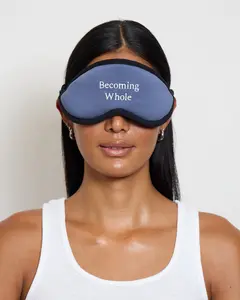 Meditation Eyeshades "Becoming Whole"- Slate