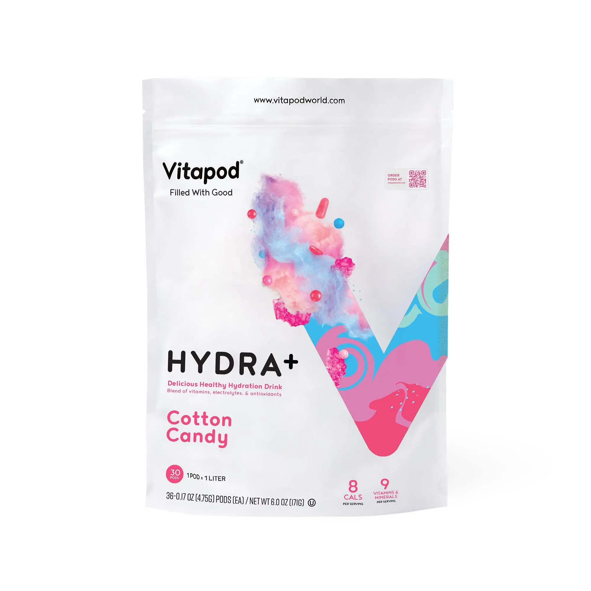 Vitapod Hydra+ Vitamin Infused Beverage Mix 30 Servings Vitapod Hydra+ Vitamin Infused Beverage Mix 30 Servings