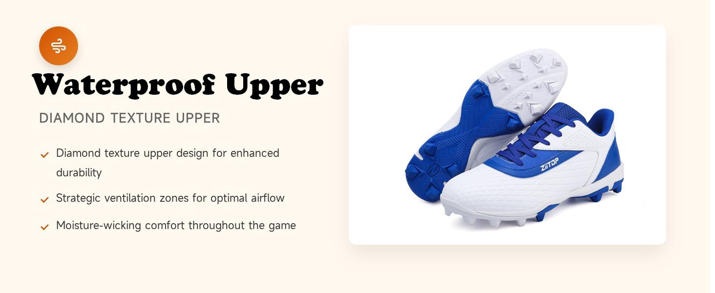 Baseball Cleats Mens Softball Cleat Turf Shoes for Men