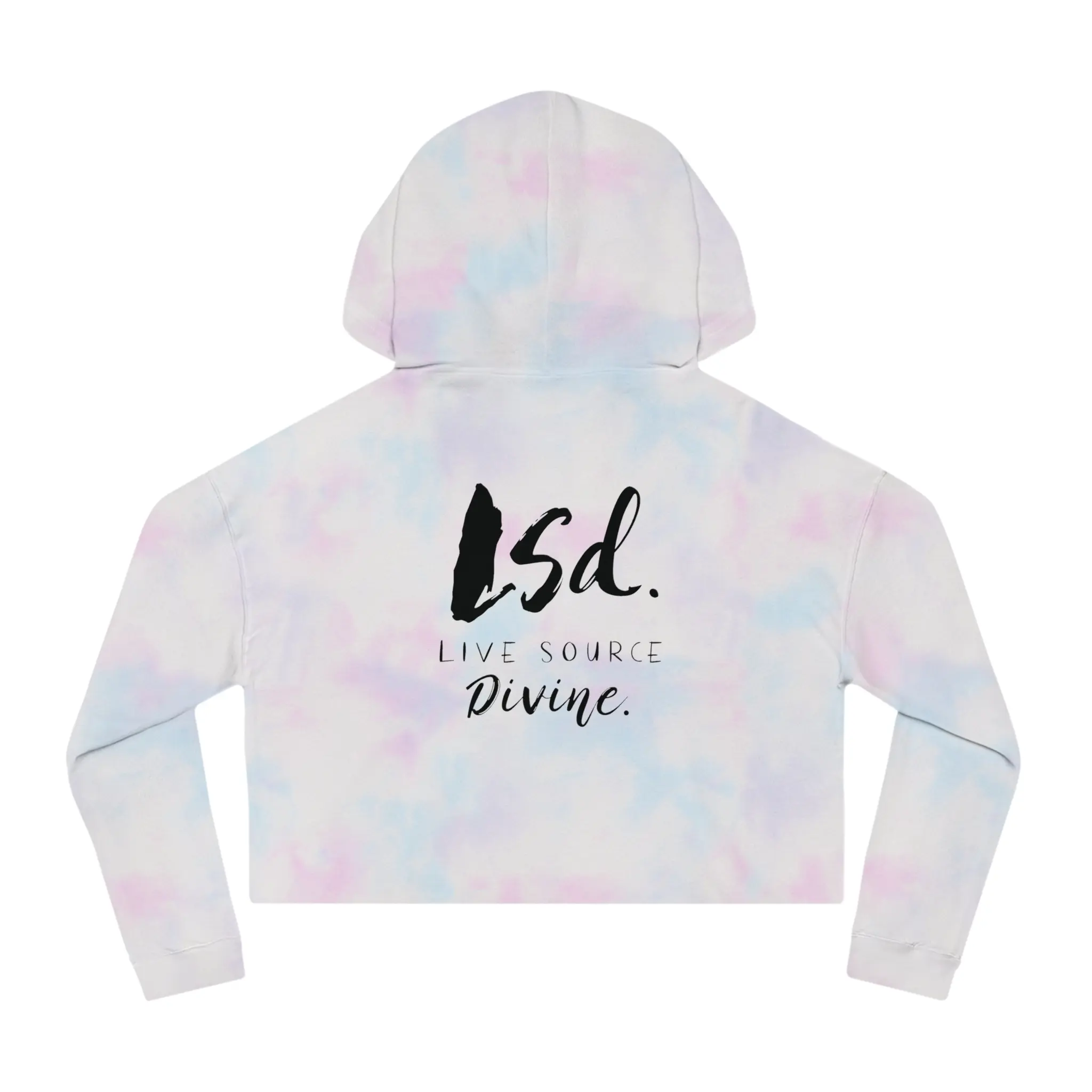 Zodiac Riddle Women's Cropped Hoodie Sweatshirt | #SustainableFashion, #AstrologyFashion, EcoFriendly, CosmicStyle, TrendyClothing