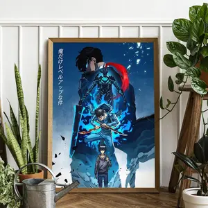 Solo Leveling Anime Wall Art Poster Unframed, Manga Poster, Room Decor, Fan Gift, Home Decor, High-Quality Print, Art Gift Anime Merch