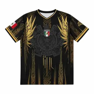 Men's MX.Can Aztec Soccer Jersey - 2026 MX.Co Football Jersey, Ideal Gift for Fans, Game Day Outfit Top, MX.Co 2026 Jersey