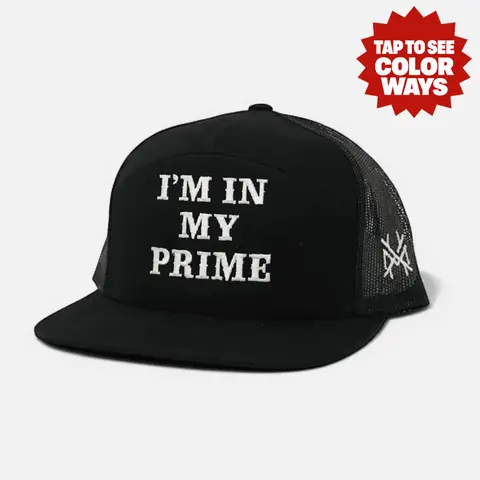 In My Prime Premium Trucker Hat