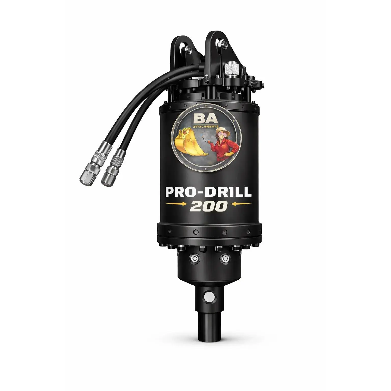 BA Pro-Drill™ 150 Auger Drive Kit | 6–15 GPM | Standard Flow | 2” Hex | Skid Steer Post Hole Digger
