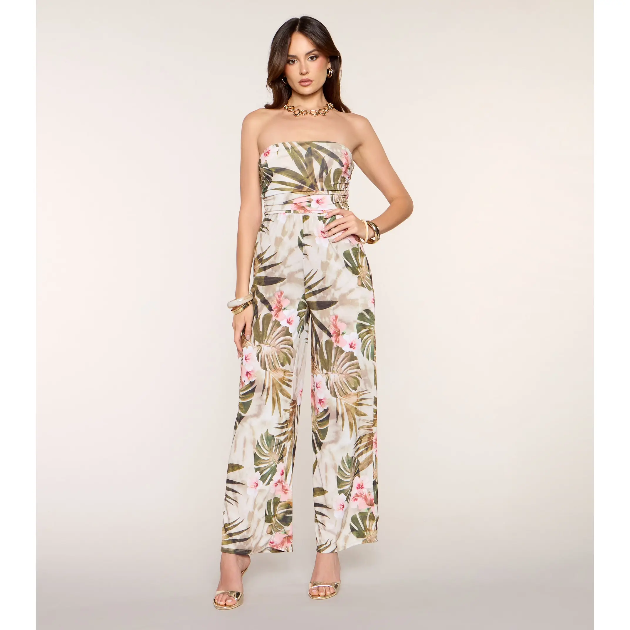 Vacay Calling Wide Leg Jumpsuit