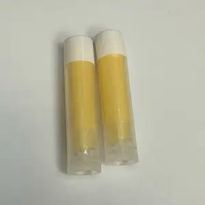 Natural chapsticks made from coconut oil beeswax and mango butter and sunflower seeds oil