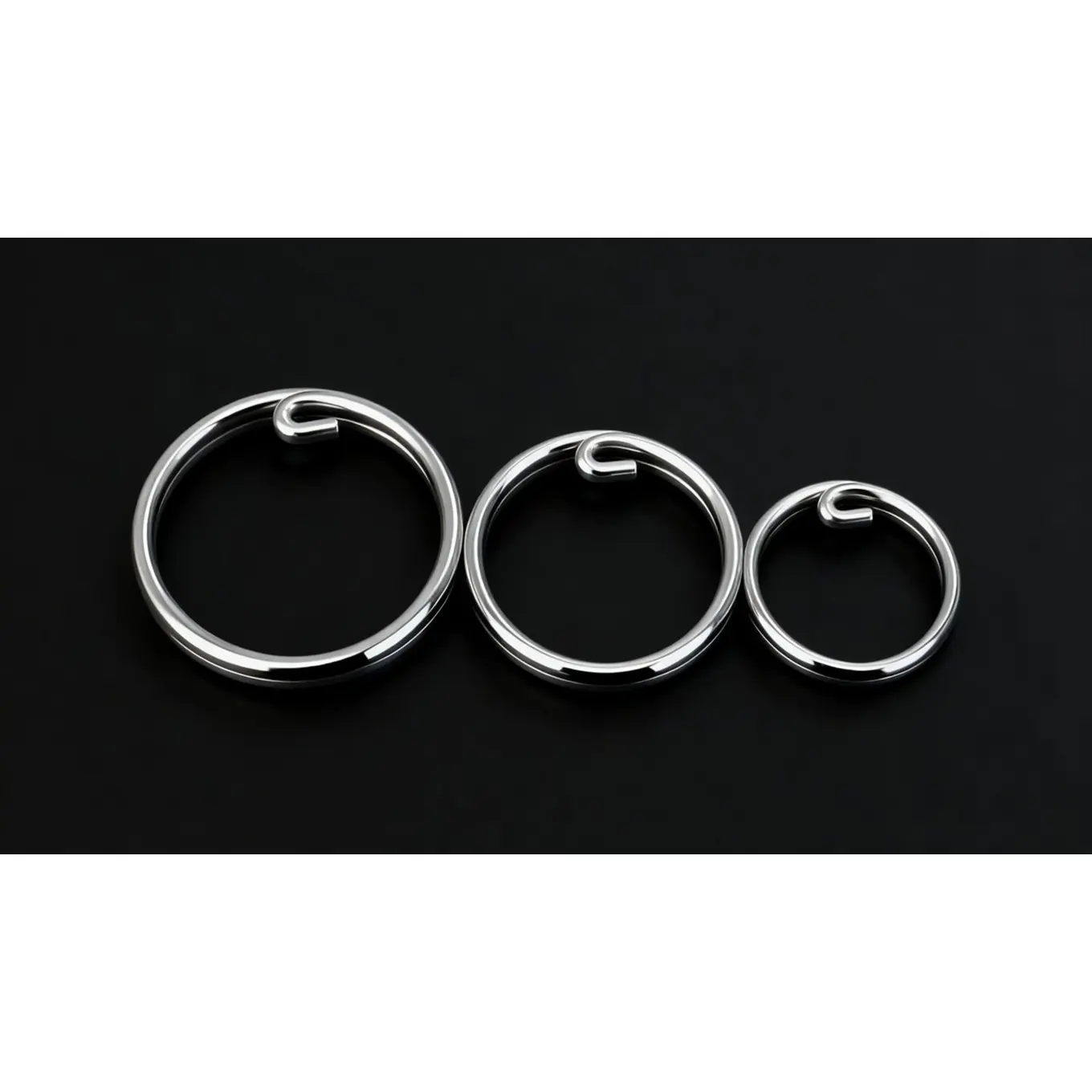 EZ Slide-On Key Ring (3-Pack, Universal)