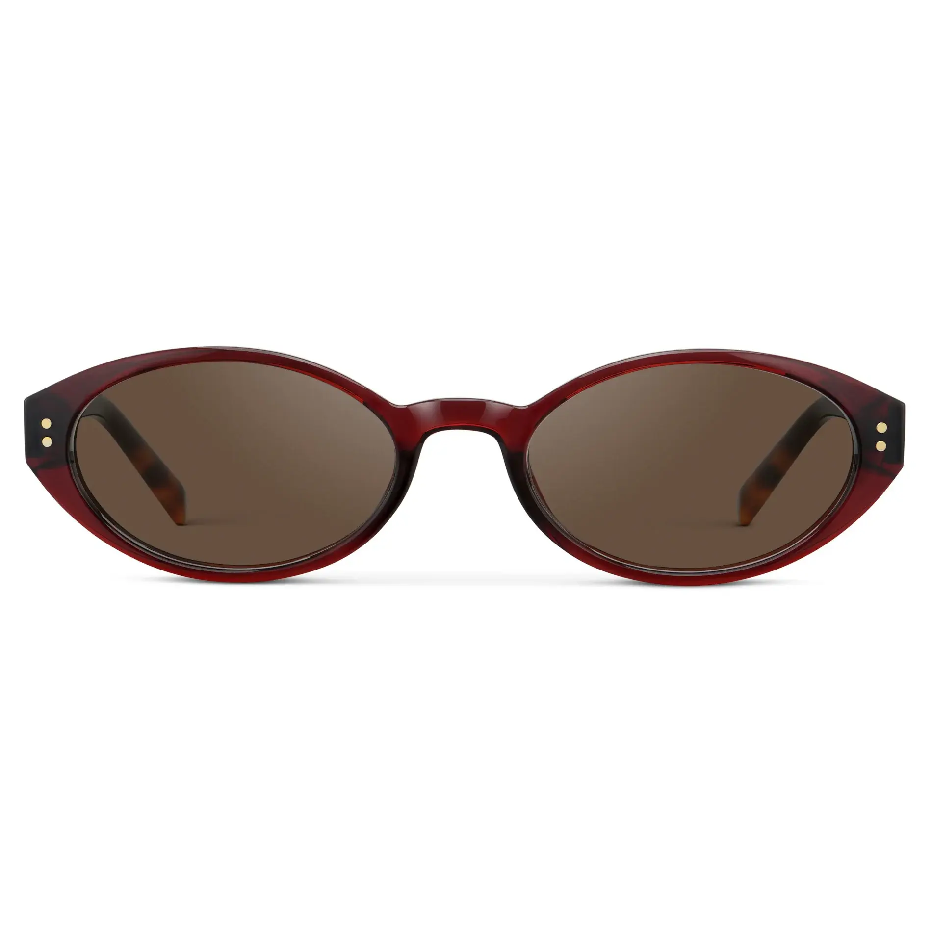 Esme | Anti-Reflective Oval Sunglasses For Women