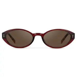 Esme - Women's '90s Inspired Classic Oval Sunglasses