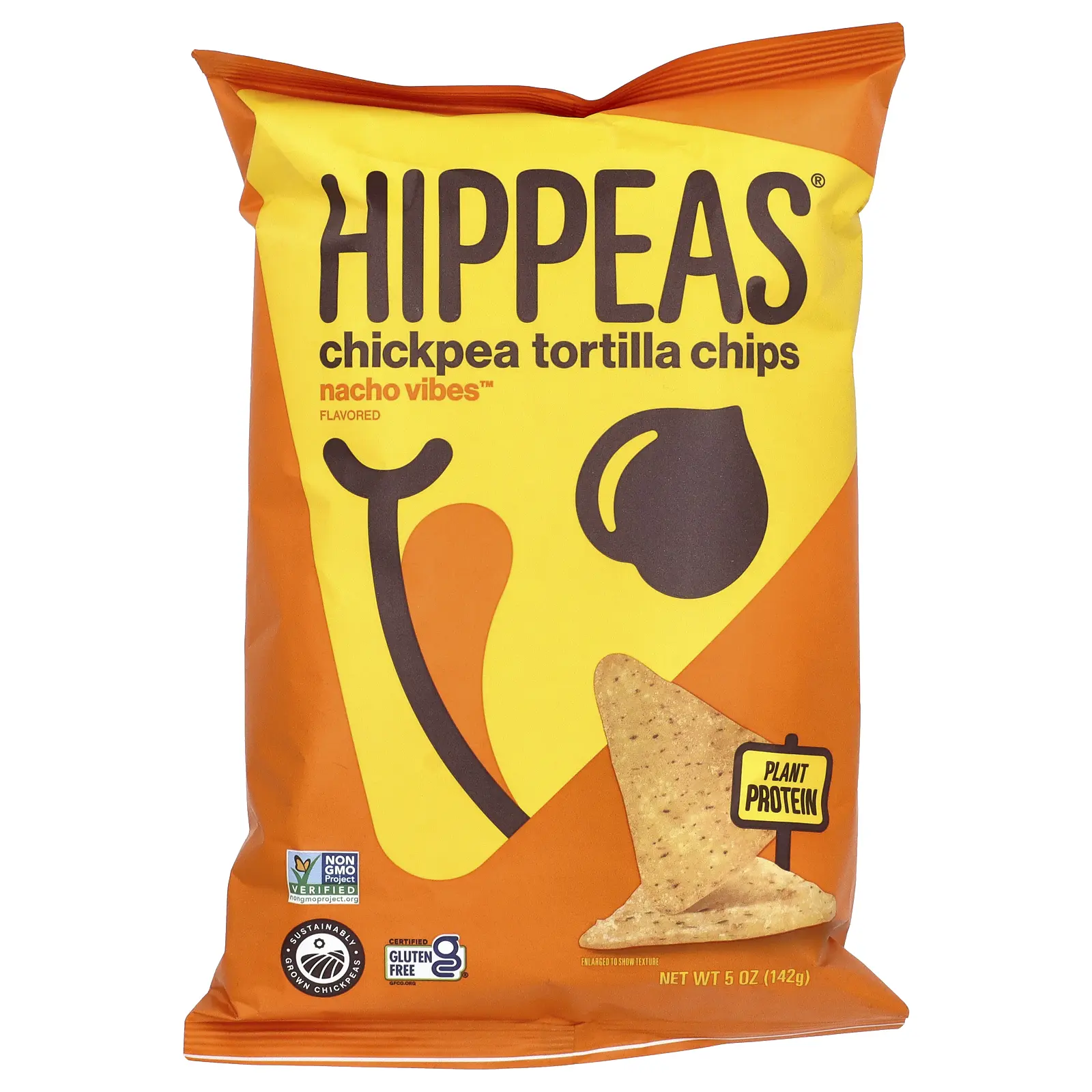 Hippeas Chickpea Tortilla Chips, Nacho Vibes, 5 oz (142 g)