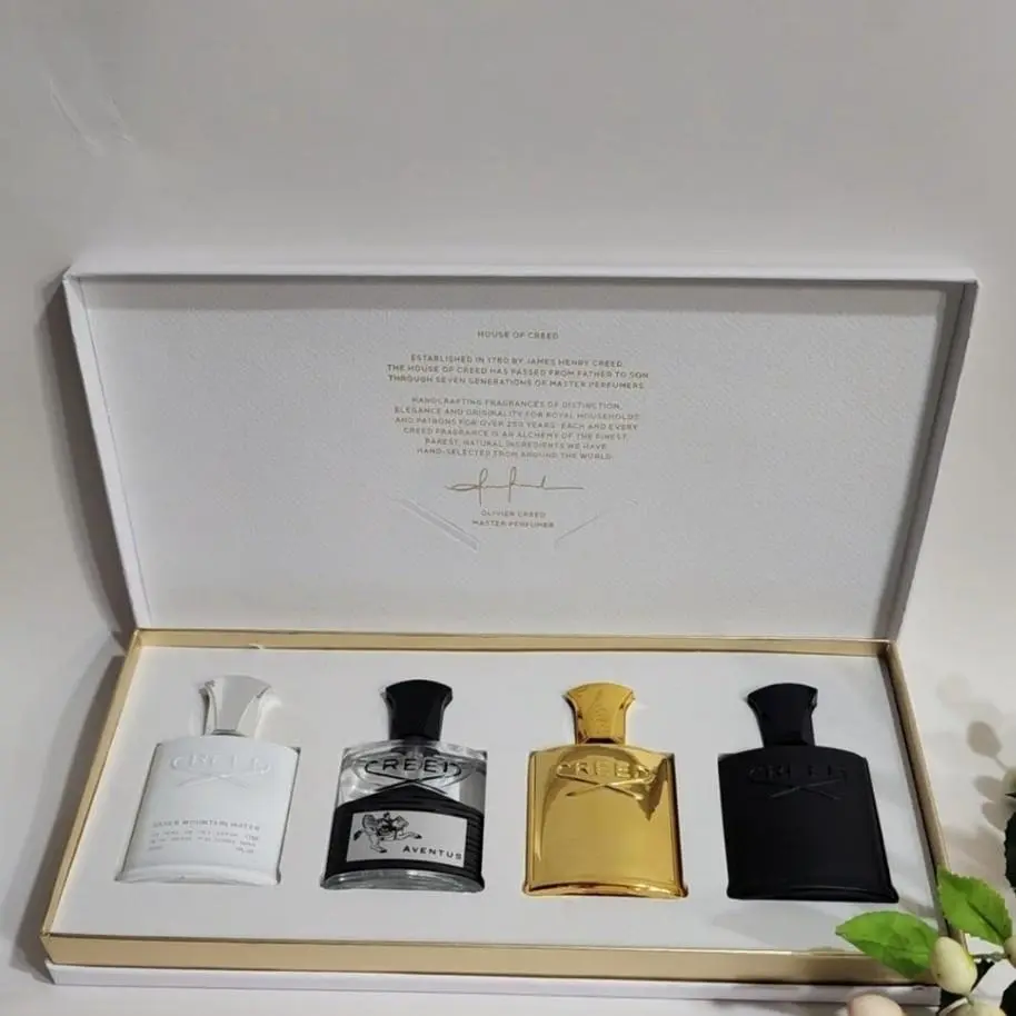Creed Aventus Perfume Gift Set | 4-Piece Luxury Fragrance Collection