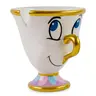 Disney Beauty And The Beast Chip Sculpted Ceramic Figural Mug | Holds 20 Ounces