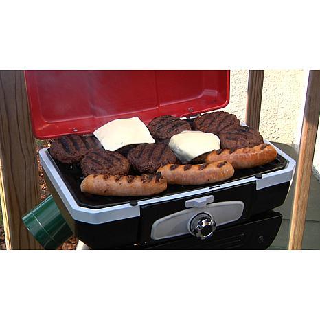 Cuisinart Petit Gourmet Portable Outdoor LP Gas Grill with VersaStand
